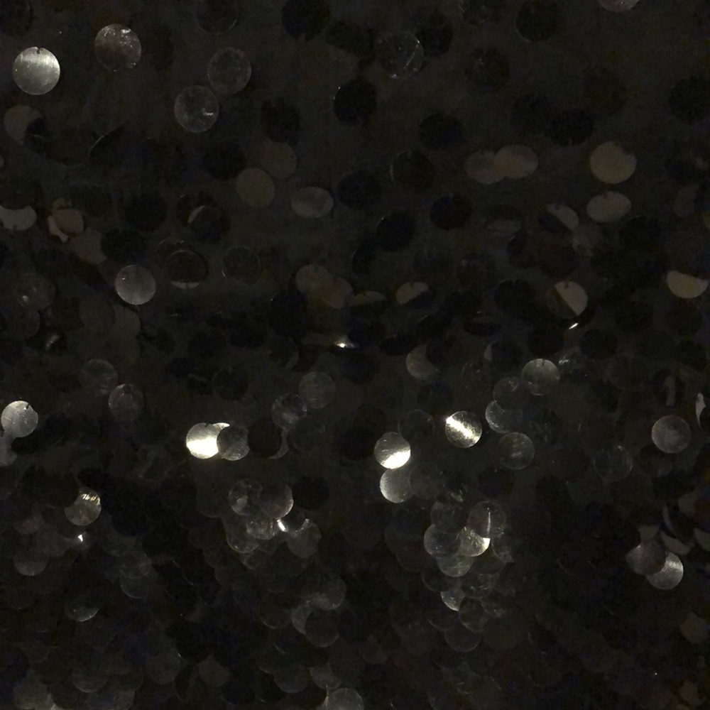 NWT French Connection Blk sparkle sleeveless dress - Picture 6 of 6